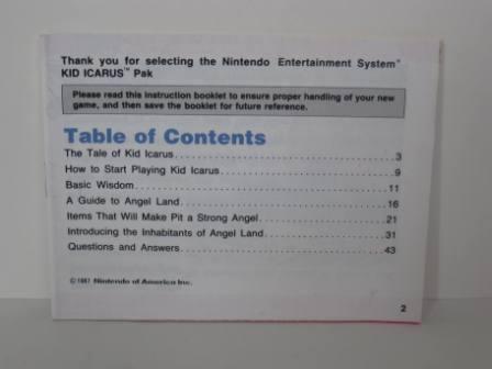 Kid Icarus - NES Manual